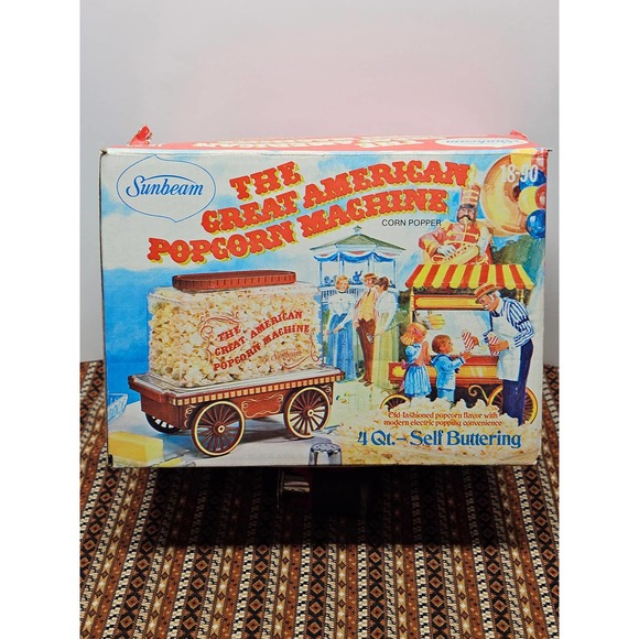 Sunbeam Other Vintage 976 Sunbeam Great American Popcorn Machine Poshmark